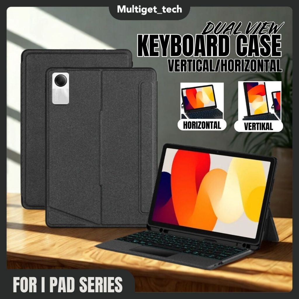 Magic Keyboard Ipad Gen 10 / 789 / Pro 11" / Mini 6 / Air 4 5  Smart Touch Vertikal Horizontal View