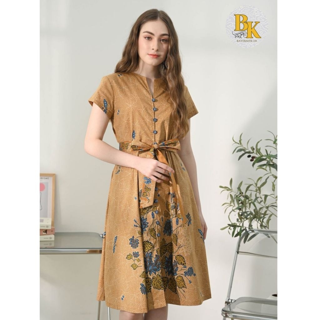Batik Dress 303 KUY Modern Batik Dress Couple Batik Dress Women's Batik ...