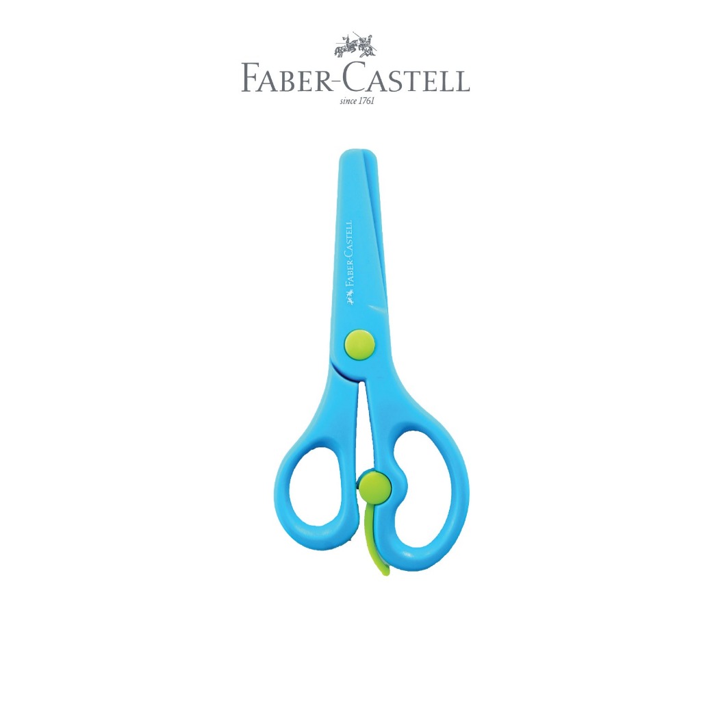 Faber-Castell PlaySafe Scissors Anak – Gunting Aman untuk Belajar Menggunting - Gambar 3