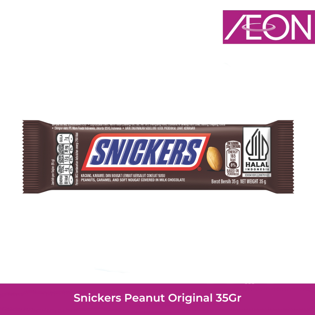 SNICKERS Peanut Original 35gr