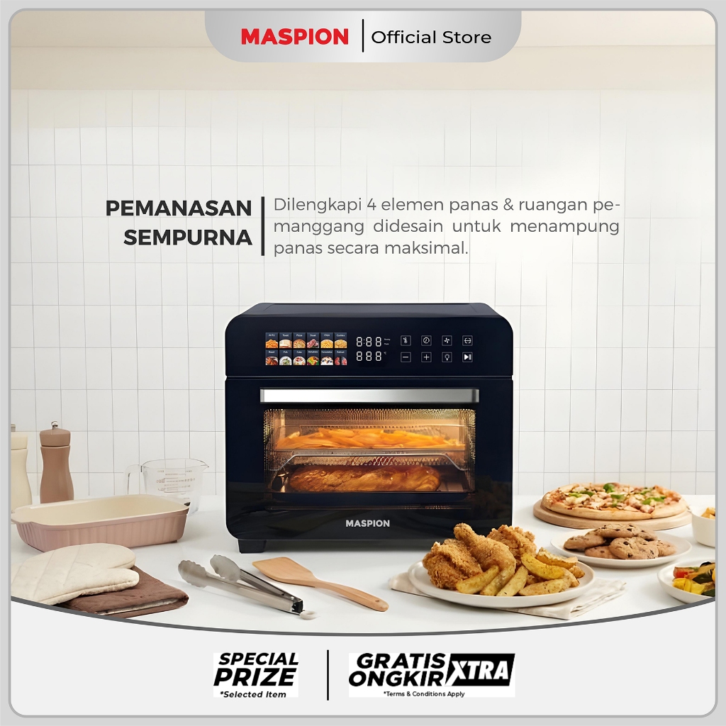 Maspion Tungku Pemanggang Oven Air Fryer MOF-2503D - Gambar 2