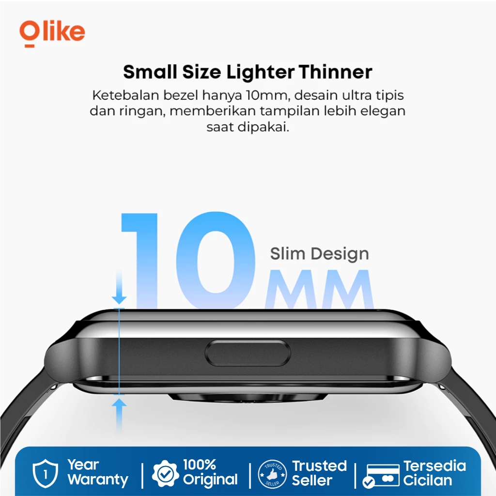 Olike Smart Band Active Sport B3 Screen 2.7D Curved 3ATM Waterproof 20 Day Battery Life / Smart Band Health - Gambar 2