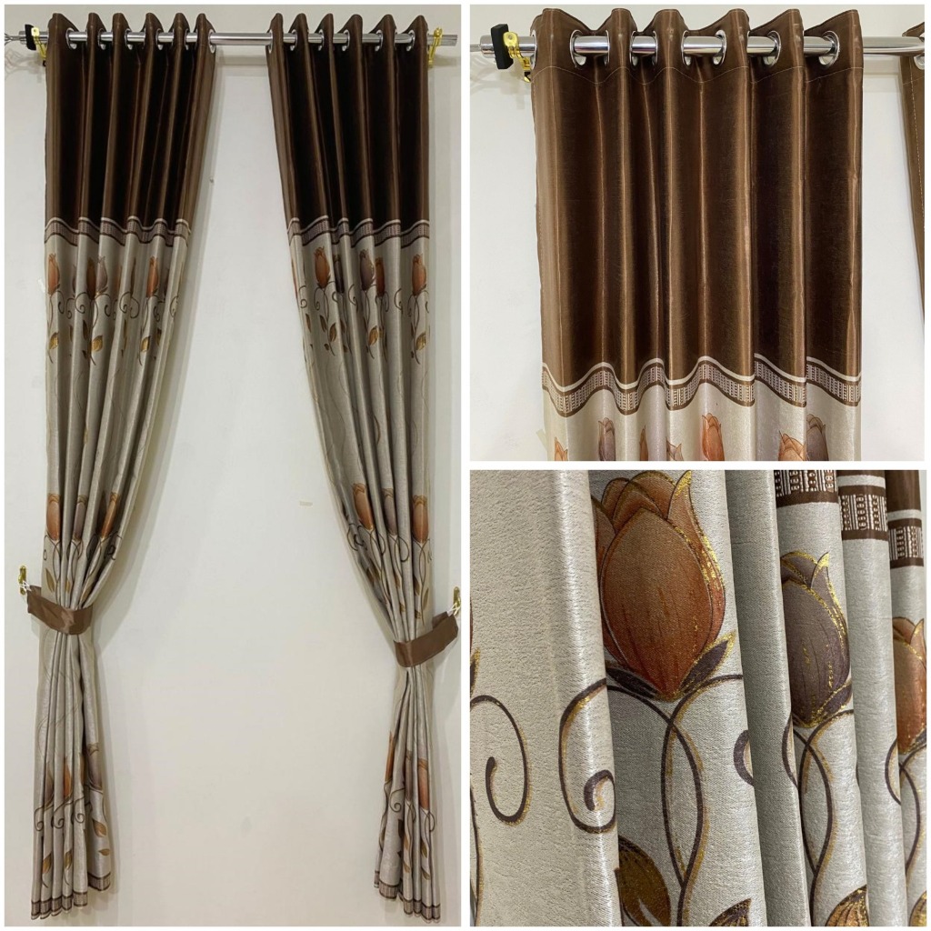 KONG GORDEN BLACKOUT TINGGI 225CM LEBAR 135CM 6 GELOMBANG GORDYN HORDENG GORDENG TIRAI JENDELA