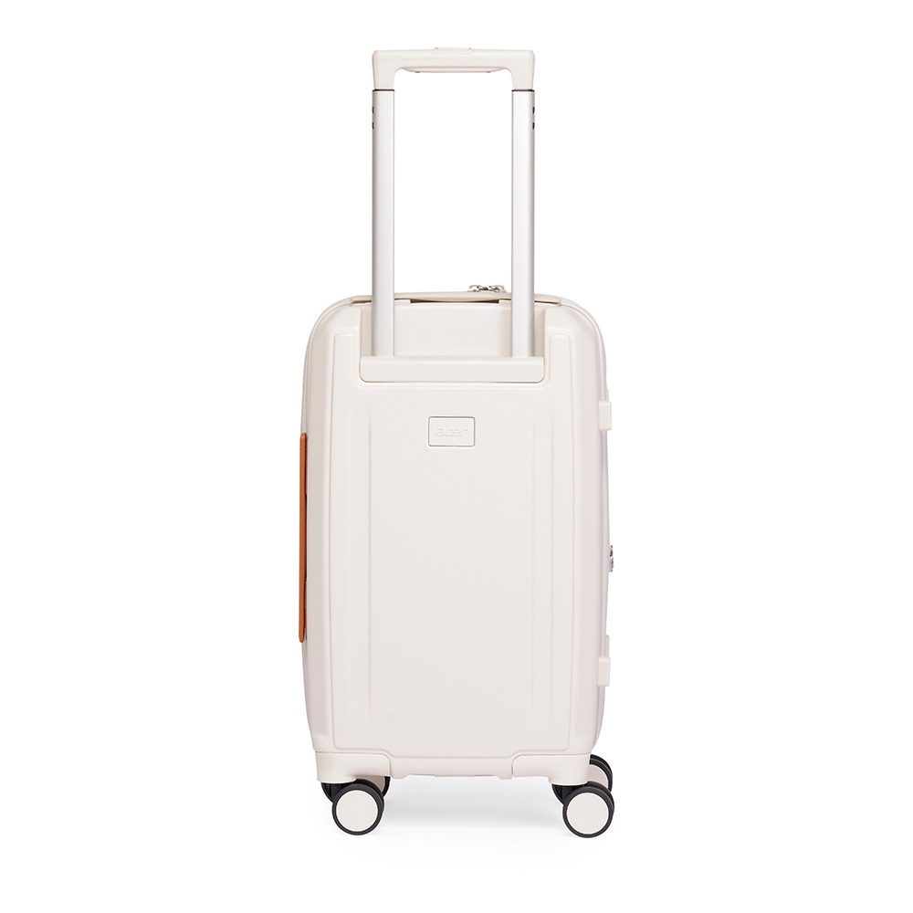 (Free Luggage Cover) Acer Fashion Koper Polyethylene Melbourne Plus Luggage - White - Gambar 4