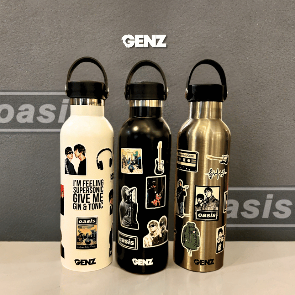 TUMBLER Arizona OASIS Tahan dingin Gagang Karet Premium StainlessSteel Double Wall 750ml Stiker Band