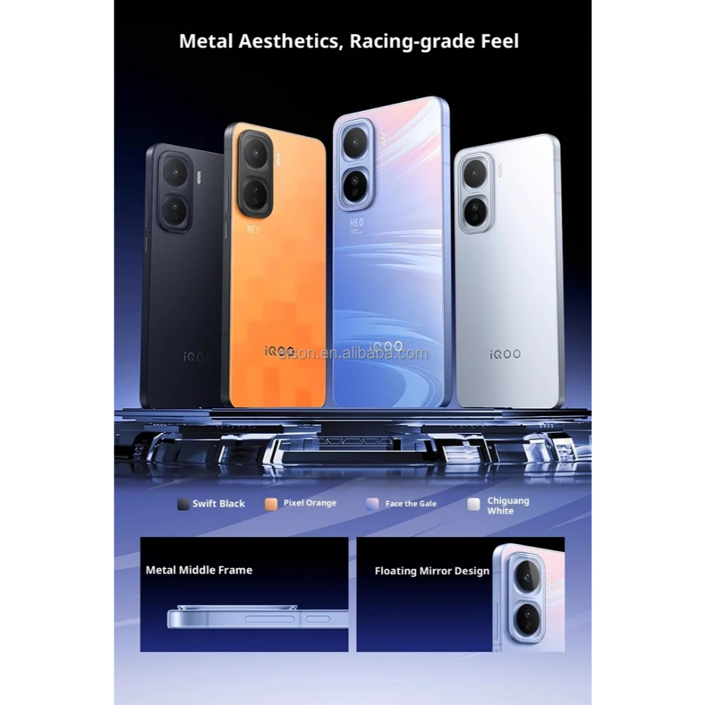 IQOO Neo 11 5G 6.82"AMOLED 144HZ Snapdragon 8 Elite 7500mAh 100W - Gambar 4