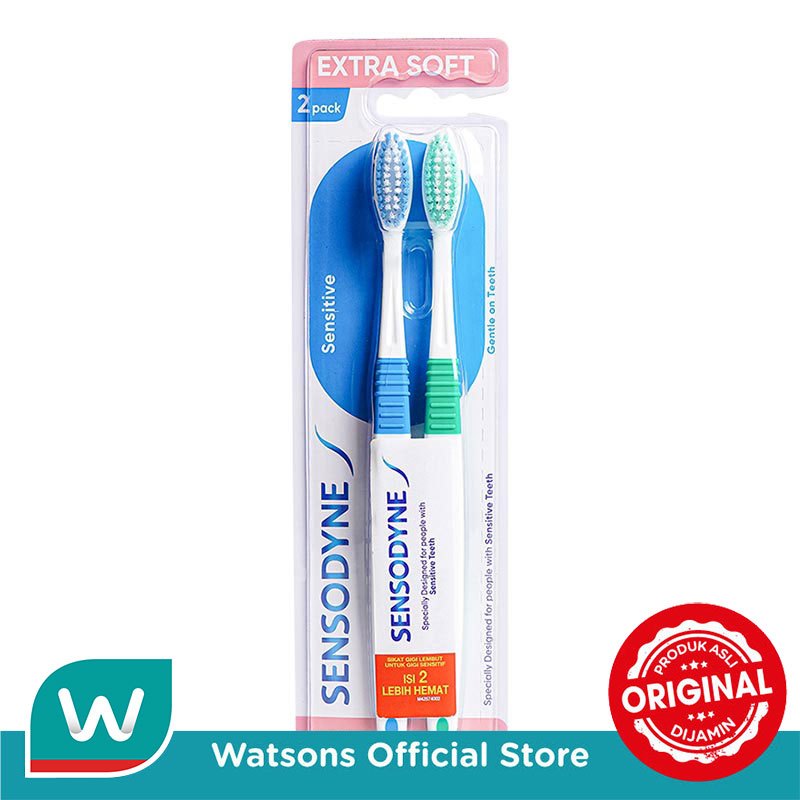 Sensodyne Sikat Gigi Ultra Sensitive Extra Soft 2'S - Gambar 2