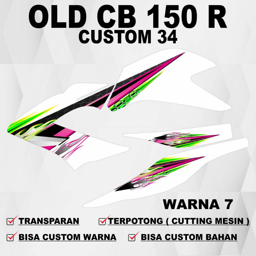 Old CB 150 r Sticker CB 150 R v1 Sticker Old CB 150 r Striping CB 150 R ...