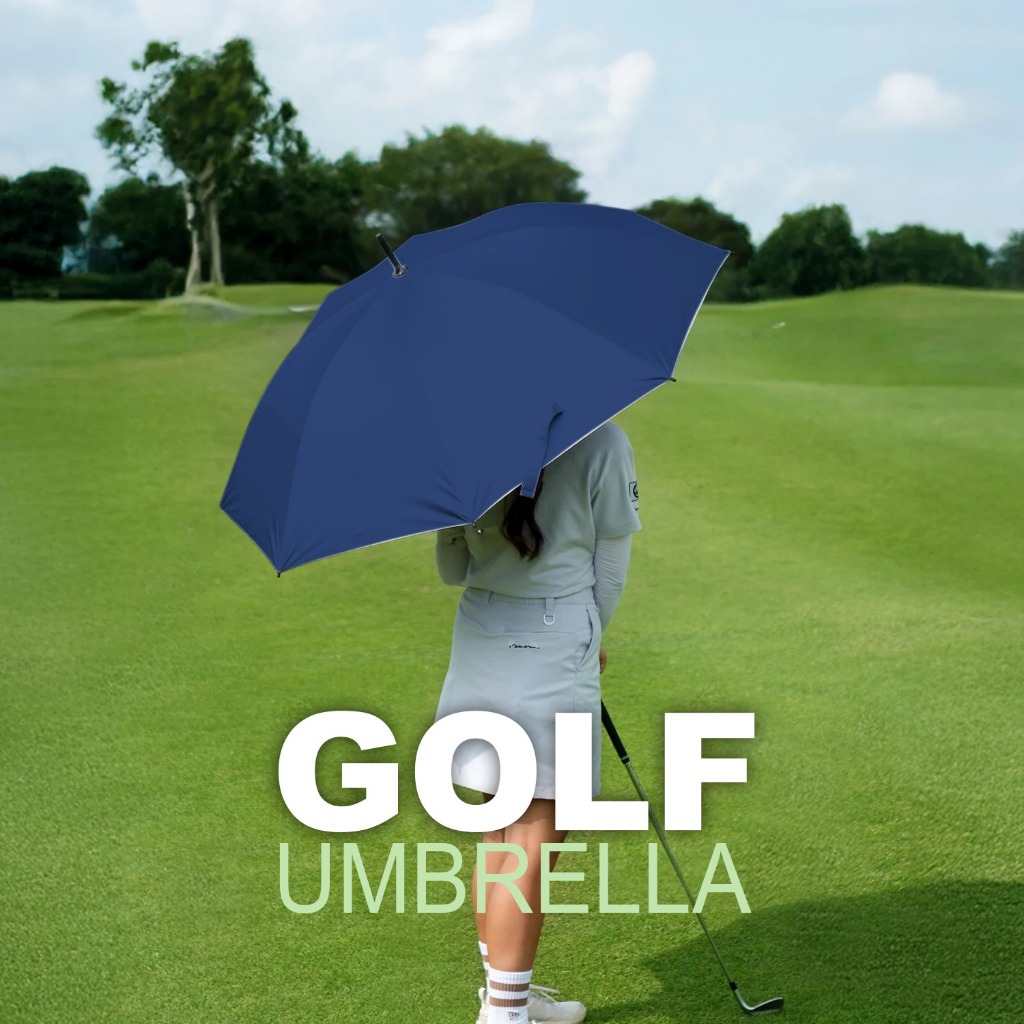 Payung Golf Polos Lebar Golf Umbrella Bahan PVC Tebal