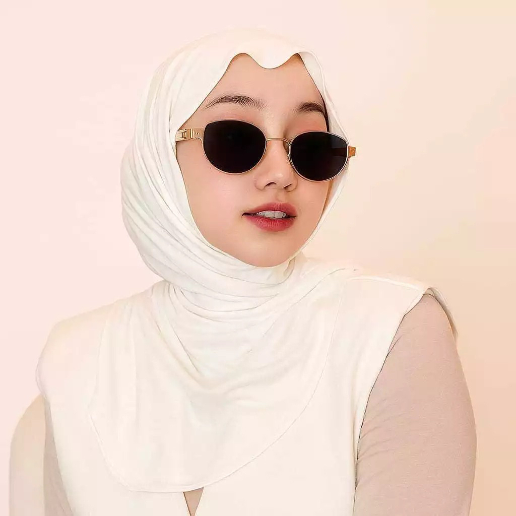 JISOO INNER - HIJAB INSTAN JISOO PLUS INNER SIZE L/ HIJAB PASHMINA INNER JISO MELEYOT BERGO - Gambar 2
