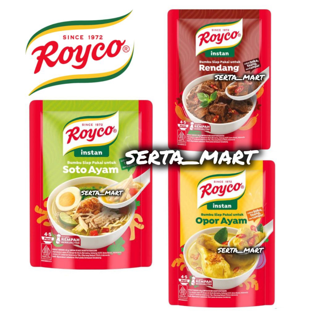 Royco Instant Seasoning 40g - Royco Rendang Seasoning Soto/ Chicken ...
