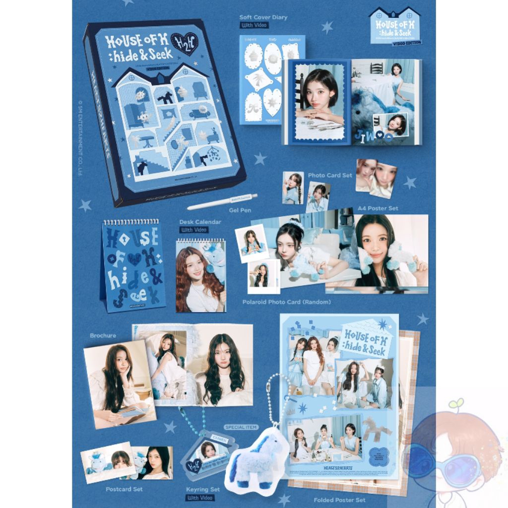 Hearts2Hearts (H2H) Season's Greetings 2026 'House of H: Hide and
