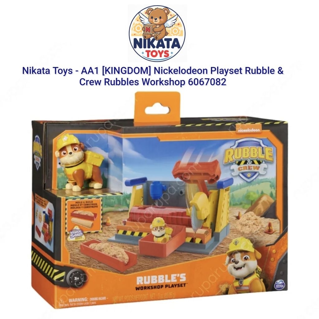 Nakata Toys - AA1 [KINGDOM] Nickelodeon Playset Rubble & Crew Rubbles ...