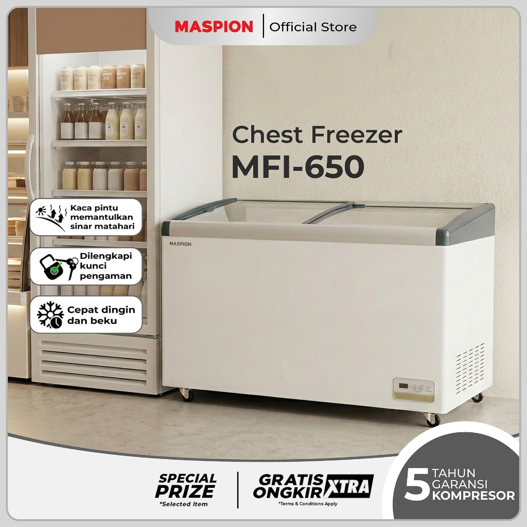 Maspion Freezer 586 Liter MFI-650 C