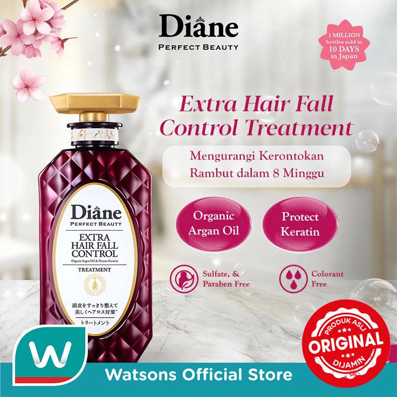 Moist Diane Perfect Beauty Extra Hair Fall Control Treatment / Conditioner 450 ml - Gambar 3