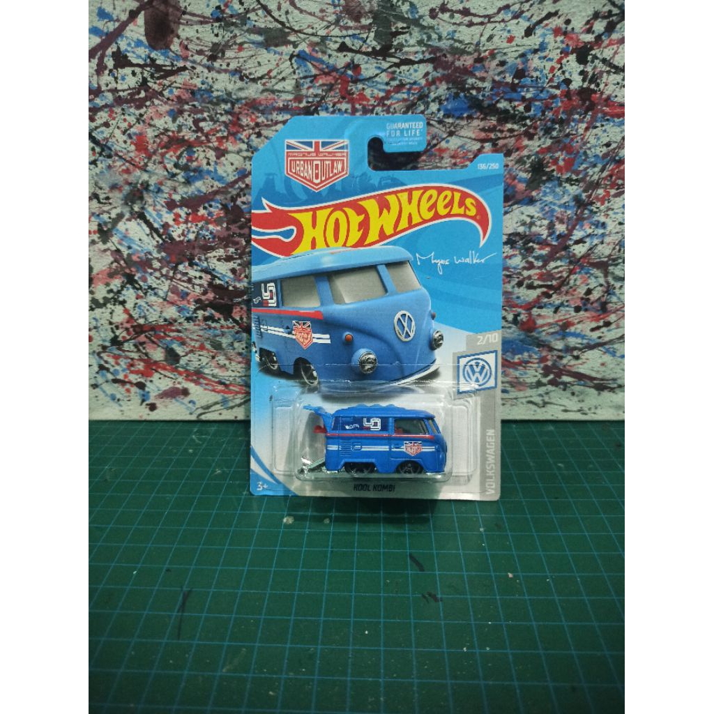 HOTWHEELS KOOL COMBI URBAN OUTLAW biru (US CARD) | Shopee Singapore