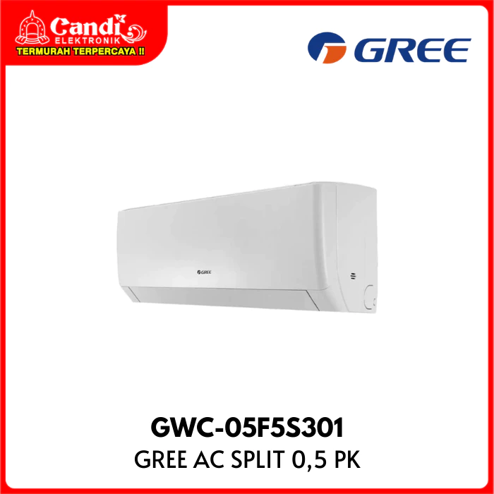 GREE Air Conditioner AC Split 0,5 PK Inverter GWC-05F5S
