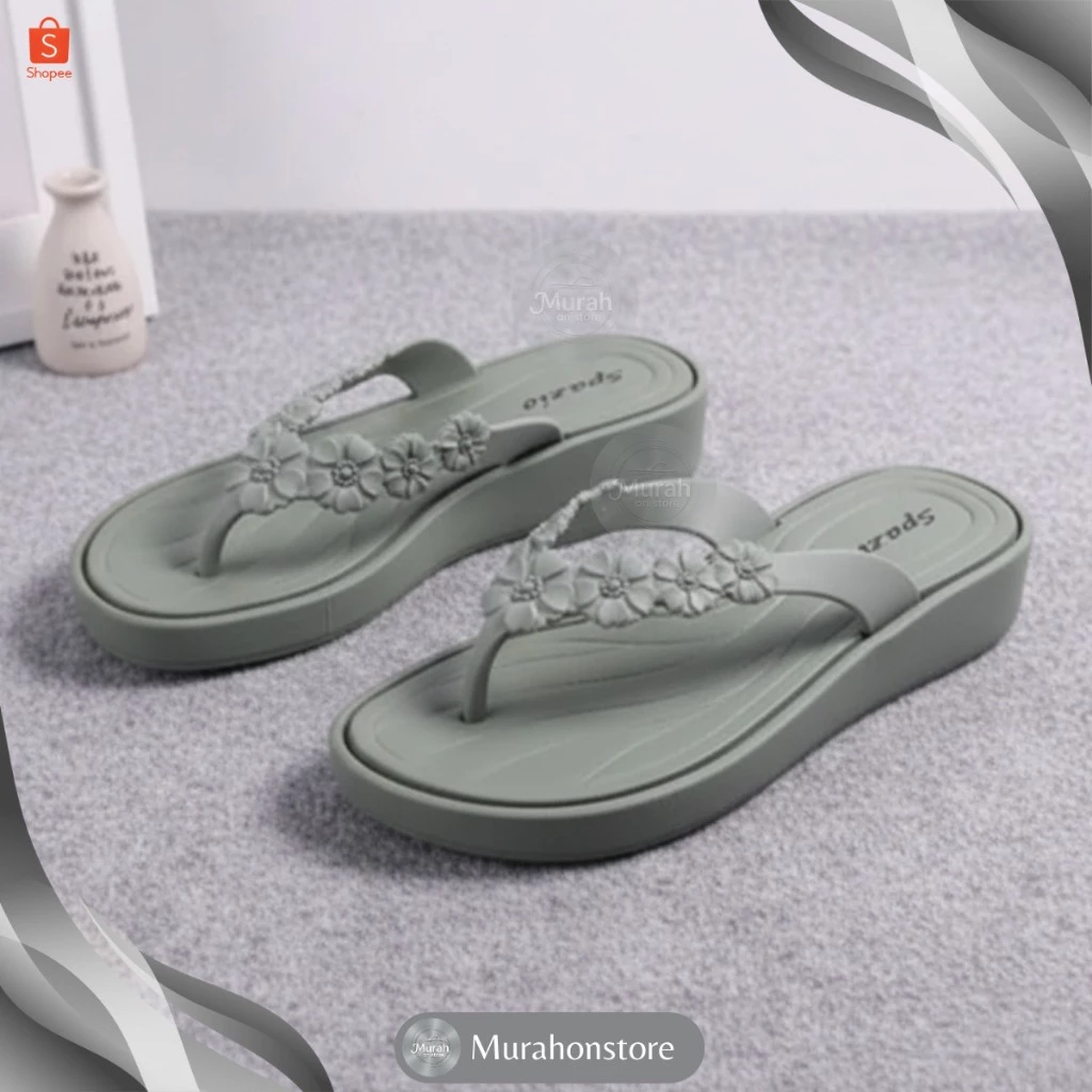 FLOWER LILY - SANDAL JEPIT BUNGA LILY COCOK DIPAKAI UNTUK DAILY MODEL TERBARU - Gambar 4