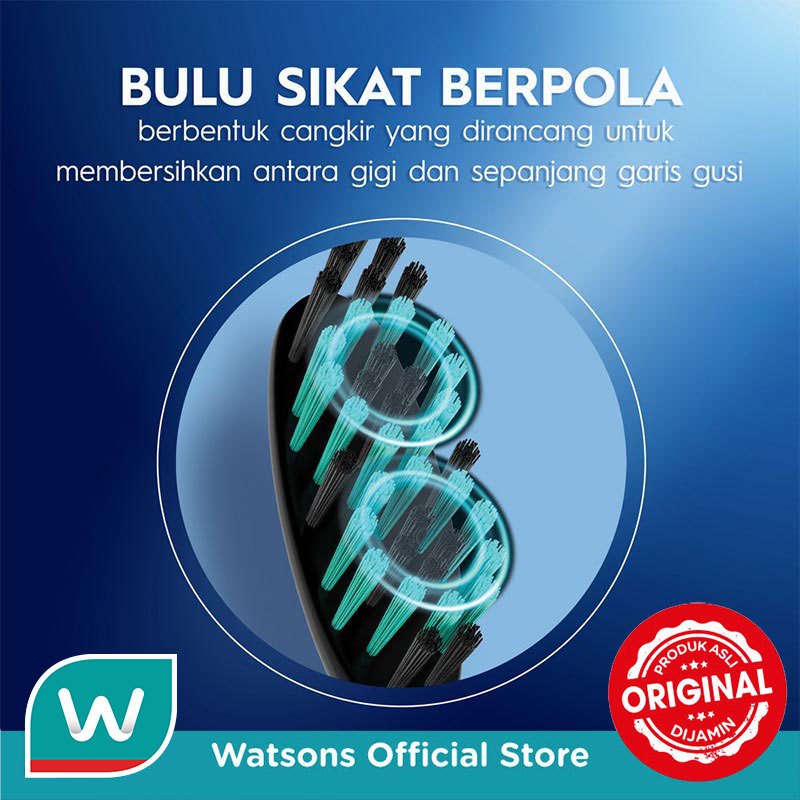 Oral-B Sikat Gigi All Rounder Fresh Clean Black 3'S - Gambar 3