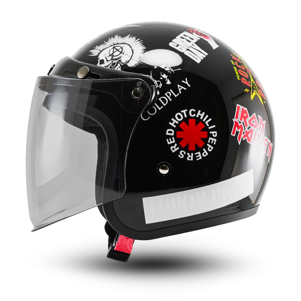 Helm Rsix Dewasa Motif Kekinian SNI Pria Wanita - Gambar 3