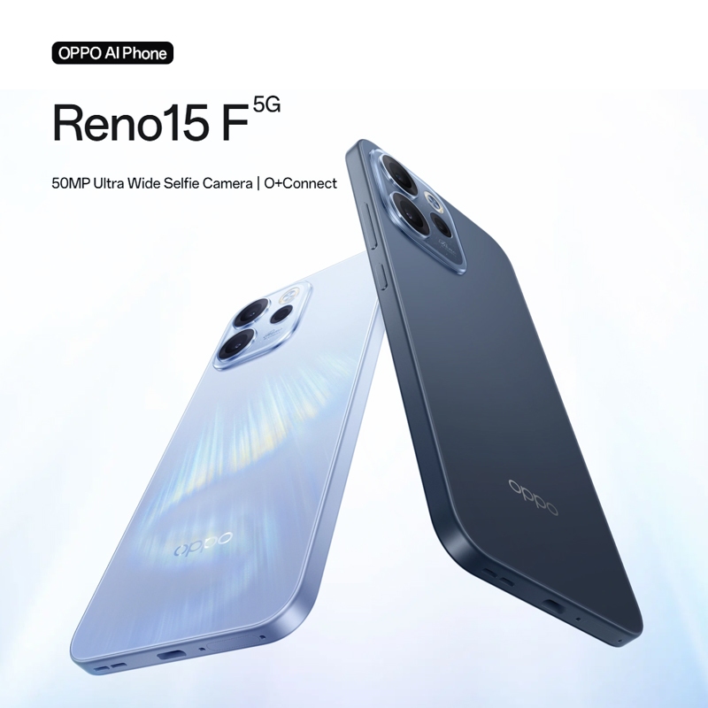 [NEW] OPPO Reno15 F 5G 12/256GB [ Al Flash Photography, 7000mAh Battery, 3.5x Telephoto Zoom, IP69 ] - Gambar 3
