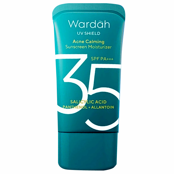 Wardah UV Shield Acne Calming Sunscreen 35ml SPF 35 +++ / Merah Jingga Official - Gambar 4