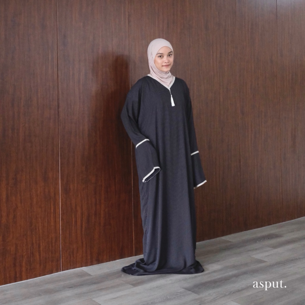 ASPUT - Polka Series Mukena Abaya Turkey | Shopee Singapore
