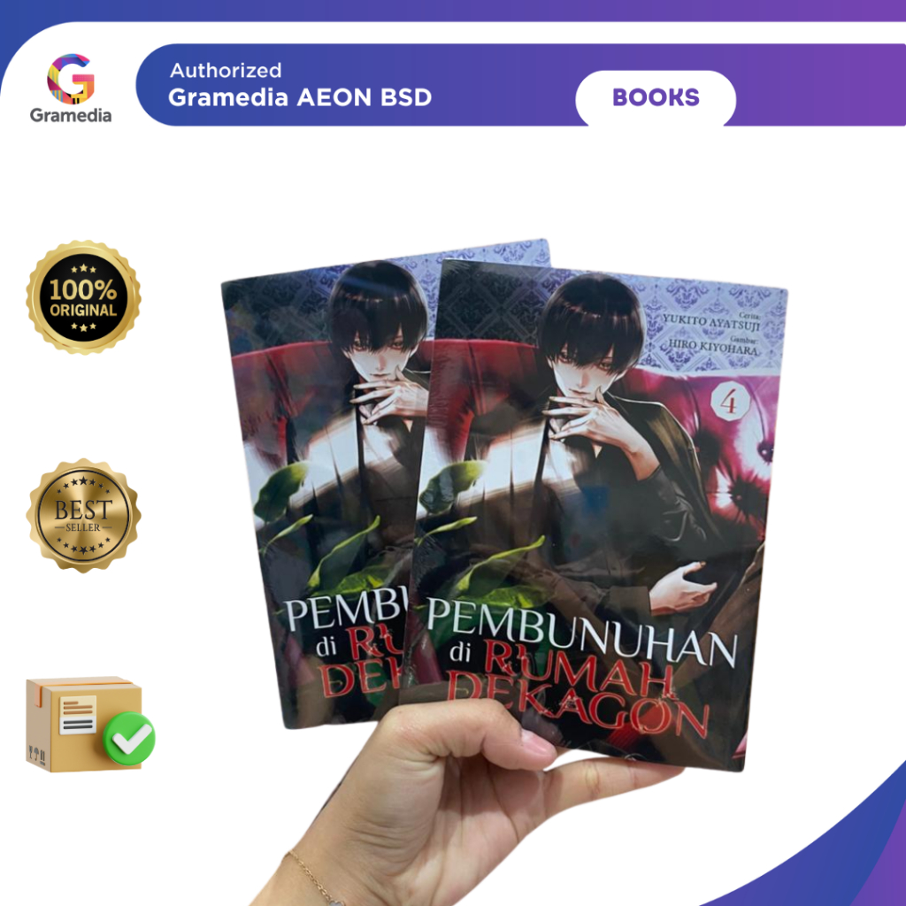 Pembunuhan di Rumah Dekagon 04 - Gramedia AEON BSD - Gambar 2