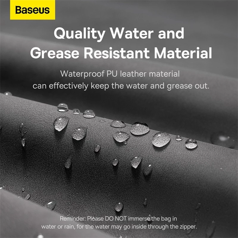 Baseus EasyJourney Series Storage Bag For Travel Large capacity Water and Grease Resistant - Gambar 3