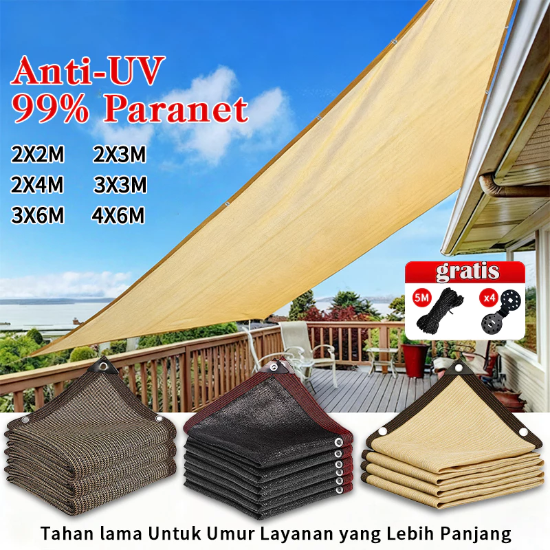 [COD] Paranet 99% Sunshade Anti UV Jaring/Jaring Paranet/ Paranet Shading Net Sunshade Net