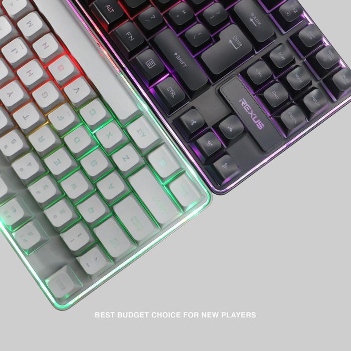 Keyboard Gaming Rexus K9L / K9-L / K-9L Battlefire Membran / Membrane Gaming Keyboard With RGB - Gambar 4
