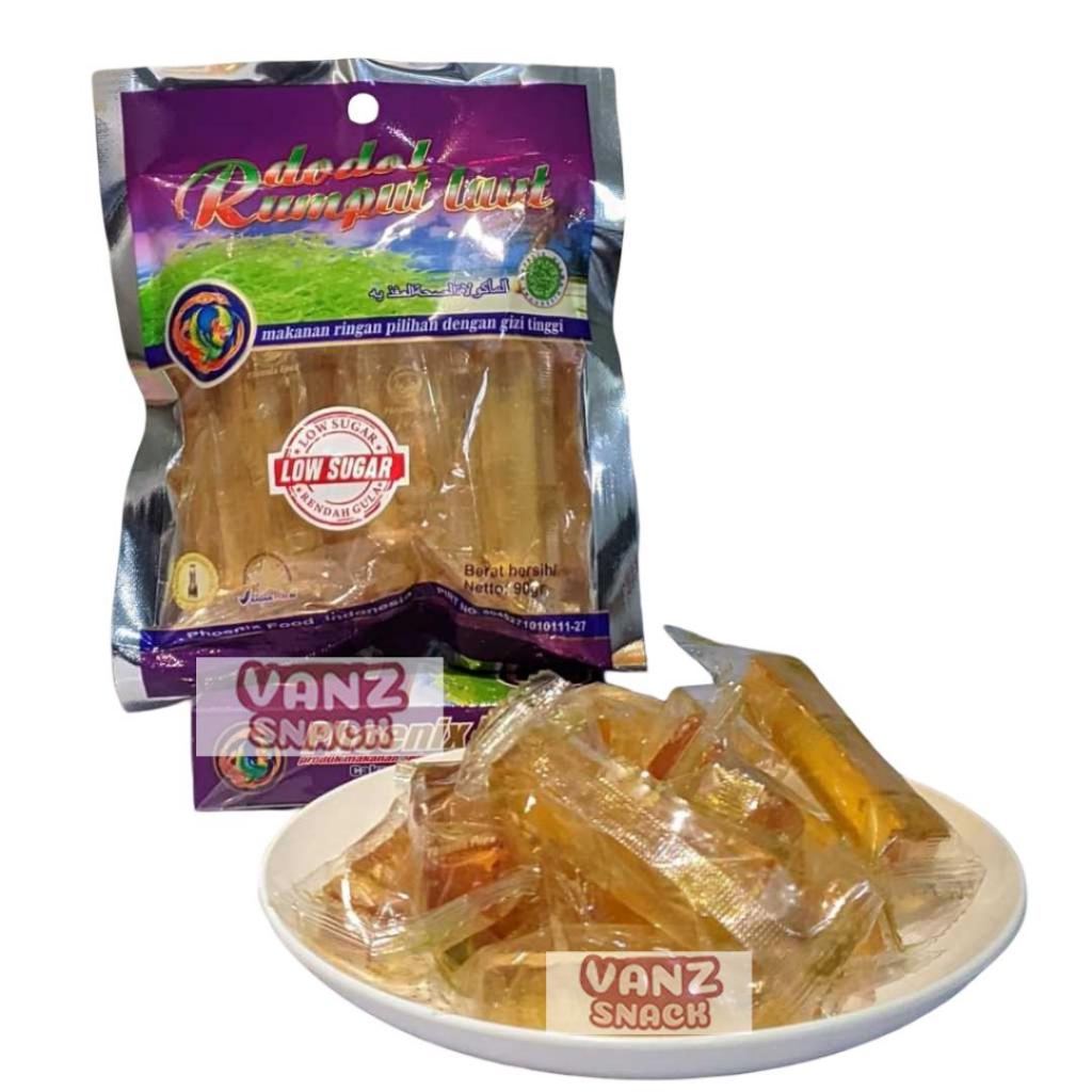 Kinjo Jelly Dodol Rumput Laut Manisan Khas Lombok - Netto 90 gr - Gambar 4