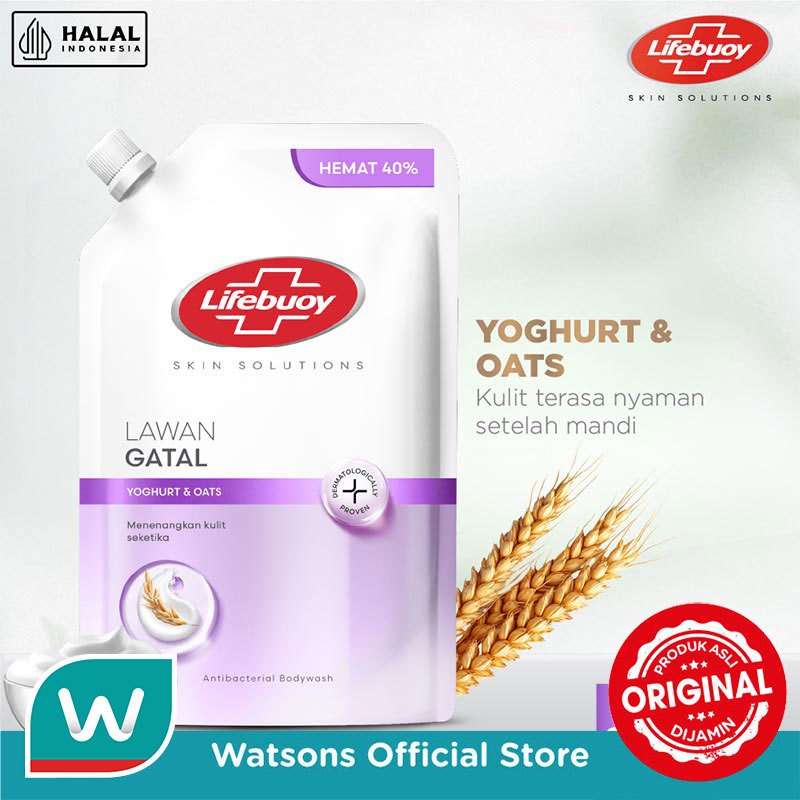 Lifebuoy Sabun Mandi Cair Yoghurt Pouch 800g - Gambar 3