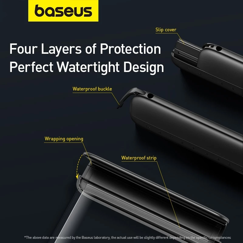Baseus Waterproof Bag Kantong HP Casing High Quality - Gambar 3