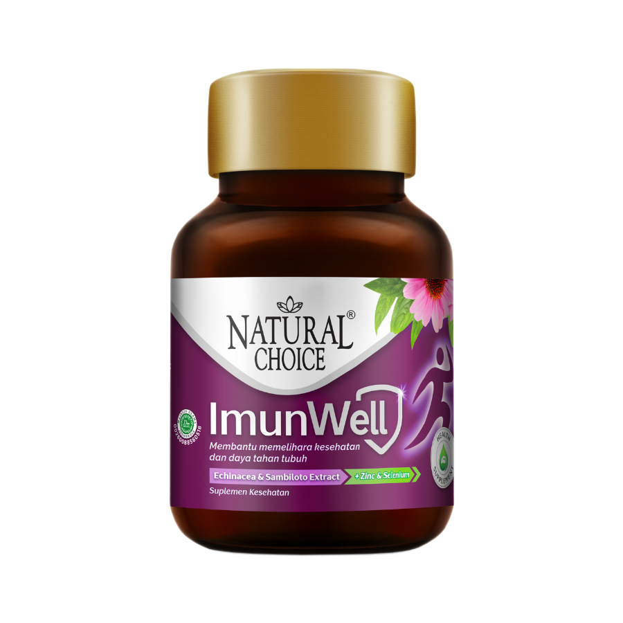 NATURAL CHOICE IMUNWELL ISI 30 KAP/ MULTIVITAMIN / SUPLEMENT KESEHATAN/ - Gambar 2