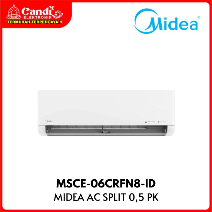 MIDEA Air Conditioner AC 0.5 PK Inverter Eco Master MSCE-06CRFN8-ID - Gambar 2