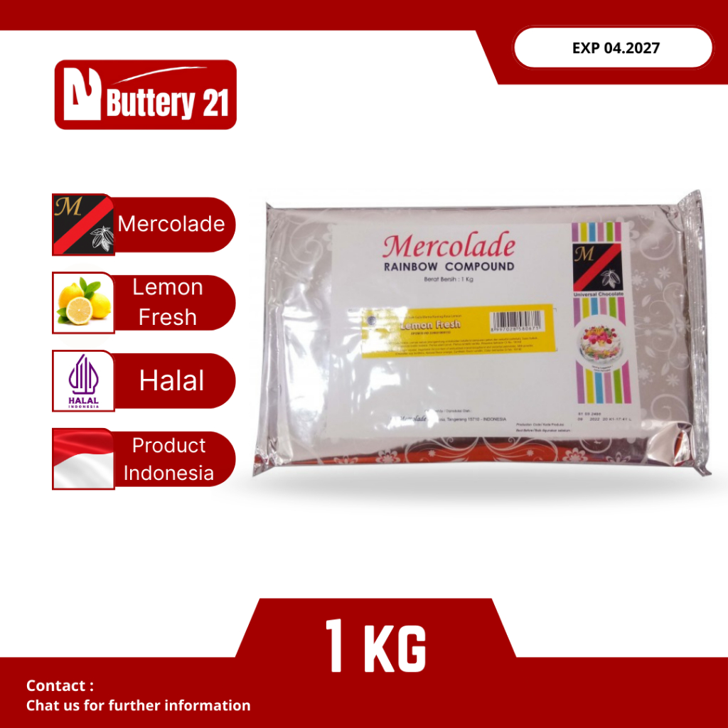 MERCOLADE CHOCOLATE 1 KG/MERCOLADE CHOCOLATE BLOCK/MERCOLADE RAINBOW ...