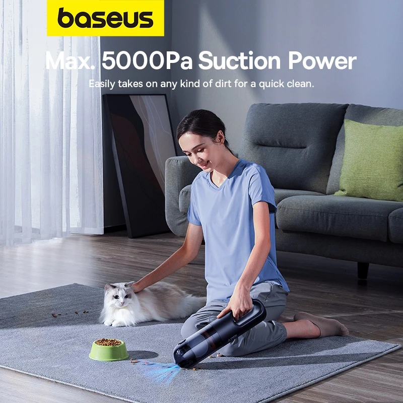 Baseus AP01 Handy Vacuum Cleaner (5000pa) - Gambar 4