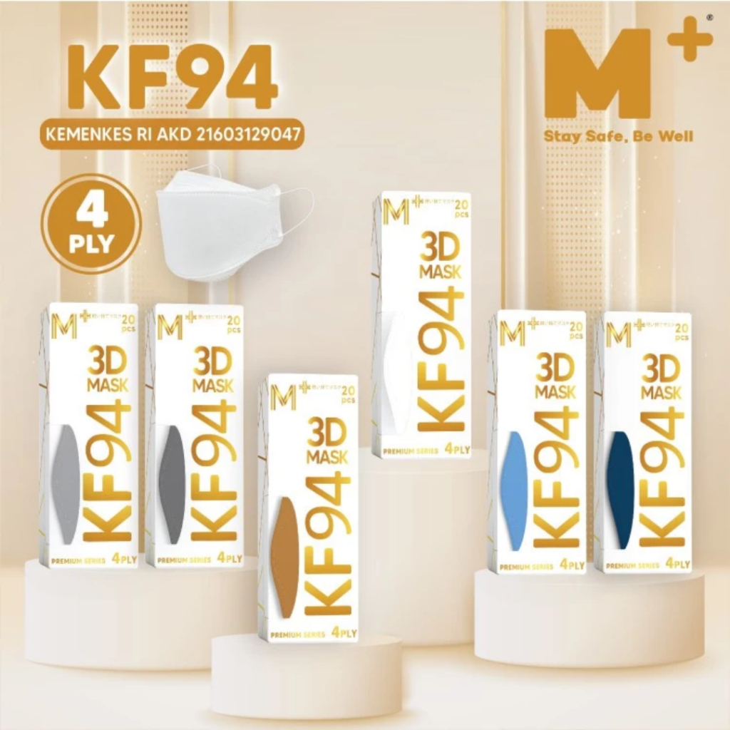 Mplus premium Mask Kf94 20'S Random color
