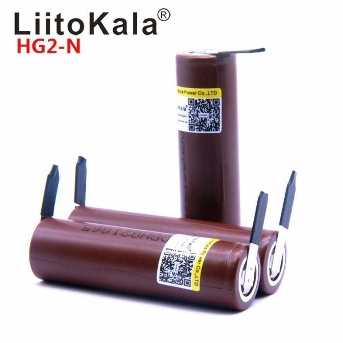 Liitokala 18650 HG2 3000mAh 3.7V Baterai Lithium Li-Ion 20A - Gambar 4
