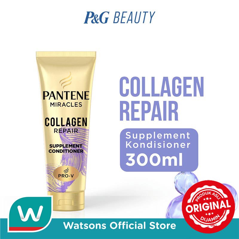 Pantene Conditioner Anti Kusut Collagen Repair Perawatan Rambut Pro-V 300ml