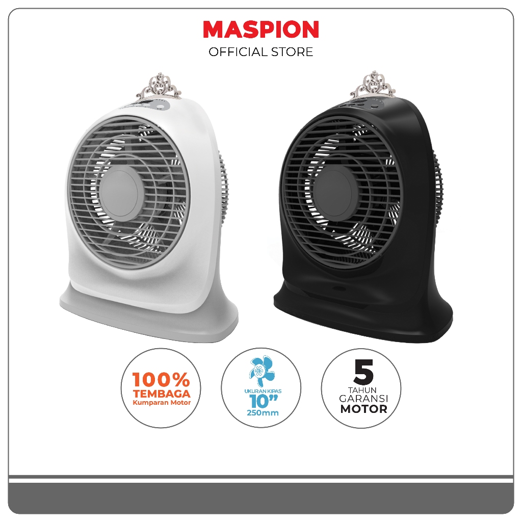 Maspion Kipas Angin Kotak Box Fan 10 Inch JF-103RC