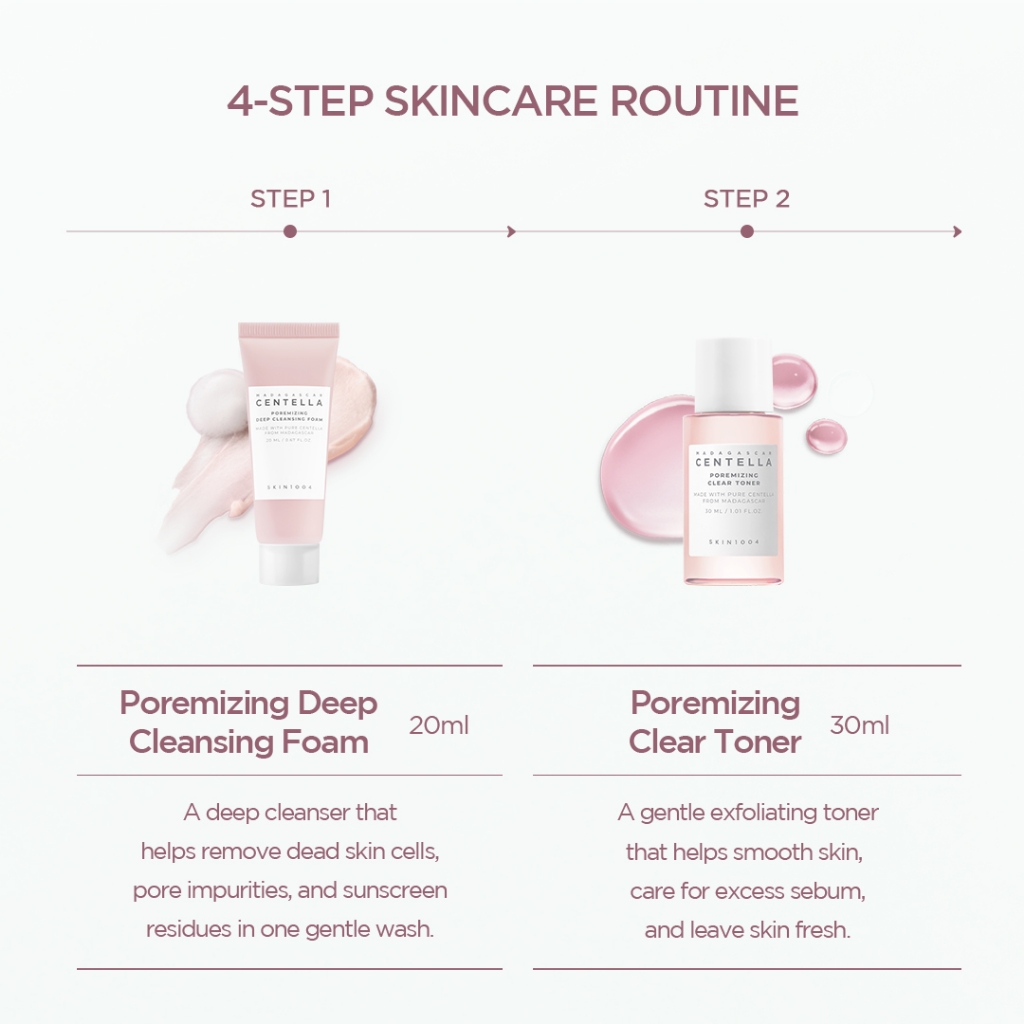 SKIN1004 Madagascar Centella Poremizing Travel Kit (box ver.) - Gambar 4