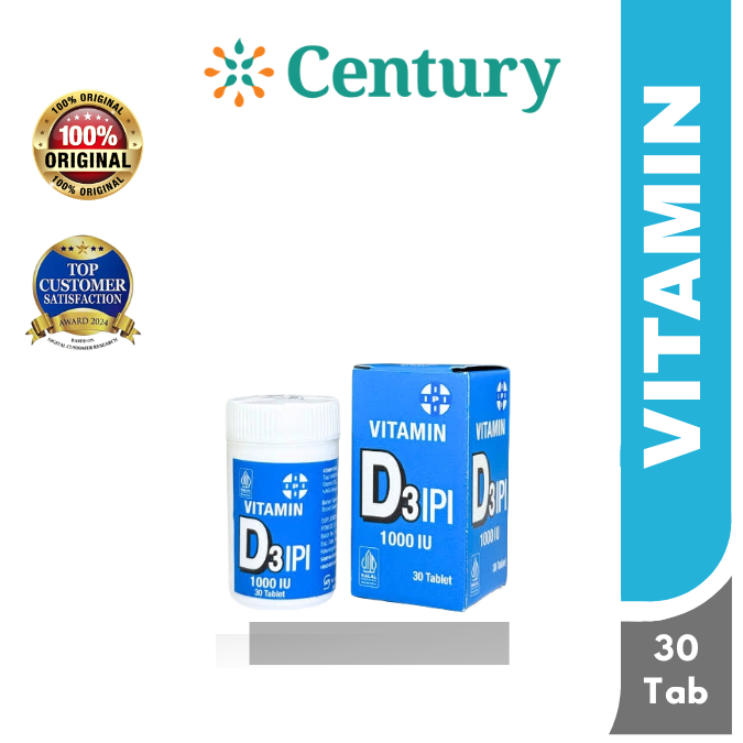 IPI Vitamin D3 30 Tablet / Vitamin D3 / D3