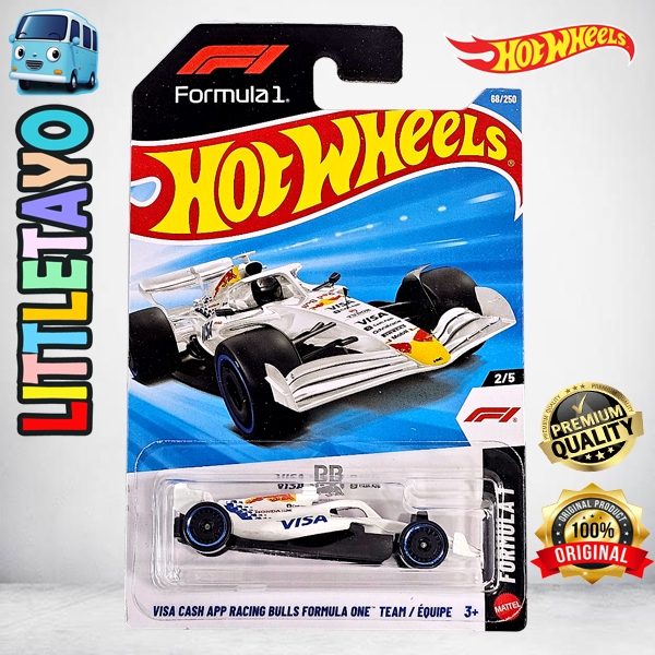 HP Hot Wheels Williams Racing Formula 1 Visalux Cash APP Mclaren
