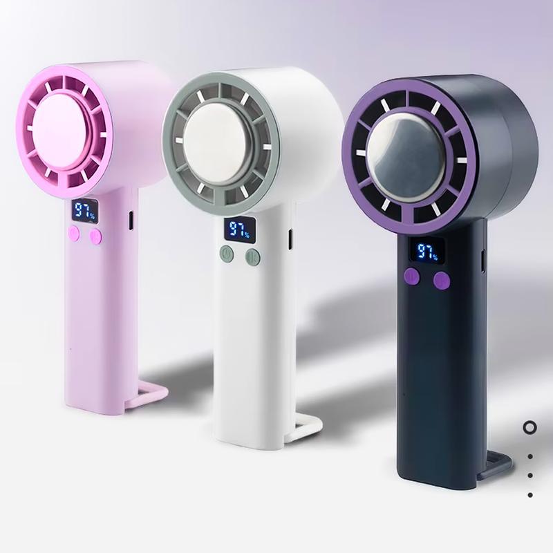 Kipas Mini Tangan 100 Speed Led Type-C Dingin - Gambar 2