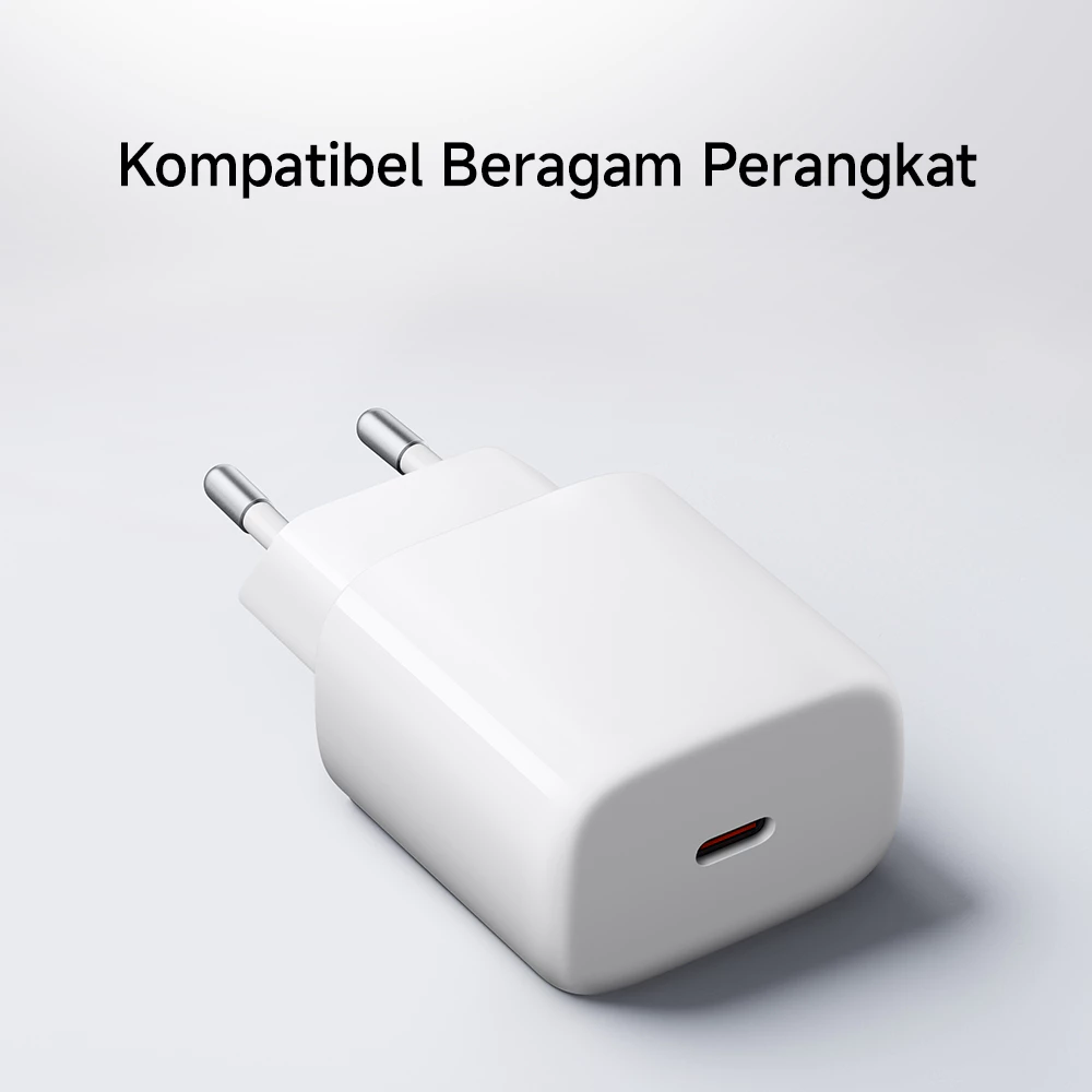 Xiaomi 20W Fast Charging power Adapter (Type-C) / Pengisian Cepat 20W USB-C / Mendukung Power Delivery (PD) & Quick Charge (QC) / Kompatibel Beragam Perangkat / Desain Ringkas & Portabel [Xiaomi Official Store] - Gambar 4