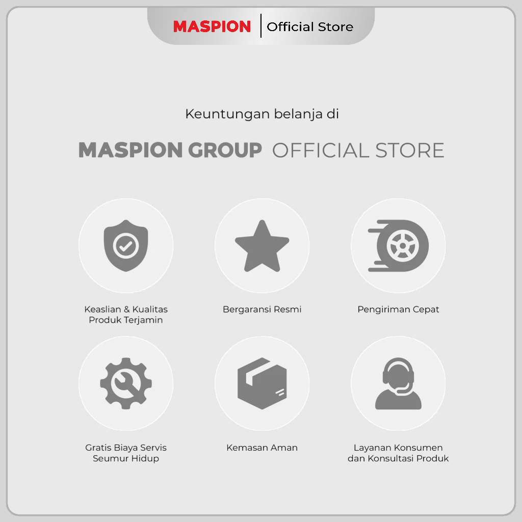 Maspion Tungku Pemanggang Oven Air Fryer MOF-2503D - Gambar 4
