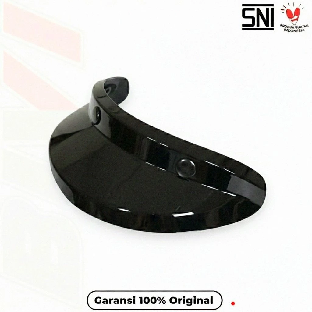 HELM BIVI Bogo Full Kulit Bordir SNI Retro Half Face Pria Wanita Hijab Dewasa - Gambar 2