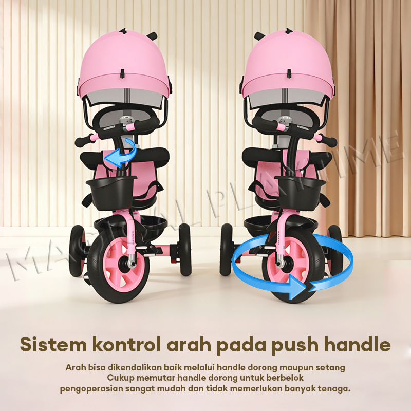 Magical Playtime Sepeda Anak 3in1 Aman Usia 1-8Tahun - Gambar 4